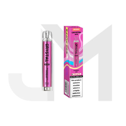 20mg Crystal Bar Original 600 Prefilled Pod Vape Kit