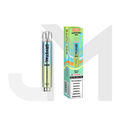 20mg Crystal Bar Original 600 Prefilled Pod Vape Kit