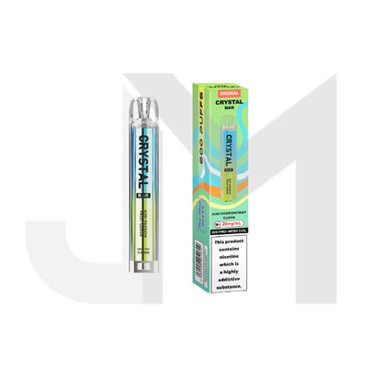 20mg Crystal Bar Original 600 Prefilled Pod Vape Kit