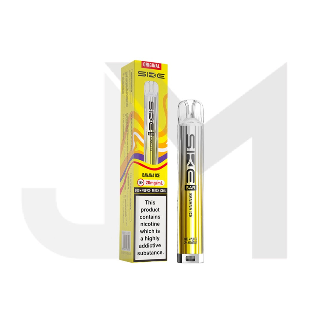 20mg SKE Bar 600 Rechargeable Prefilled Pod Vape Kit