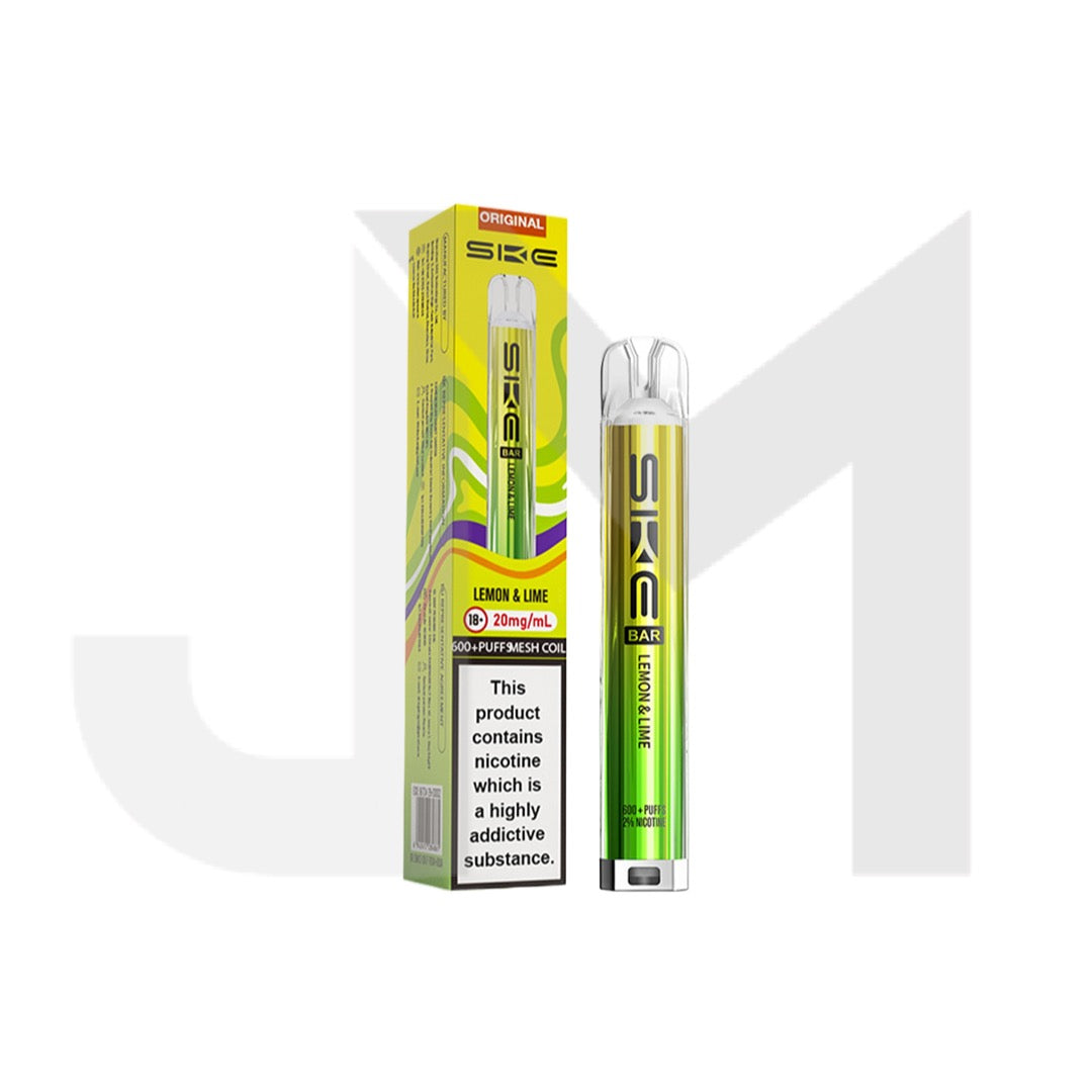 20mg SKE Bar 600 Rechargeable Prefilled Pod Vape Kit