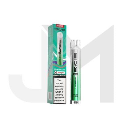 20mg SKE Bar 600 Rechargeable Prefilled Pod Vape Kit