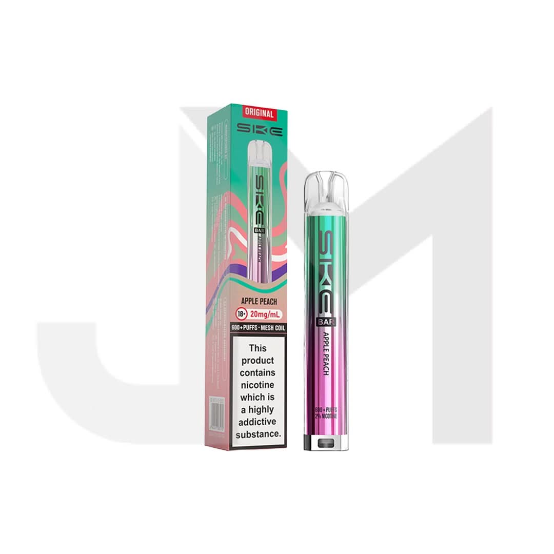 20mg SKE Bar 600 Rechargeable Prefilled Pod Vape Kit 20mg SKE Bar 600 Rechargeable Prefilled Pod Vape Kit