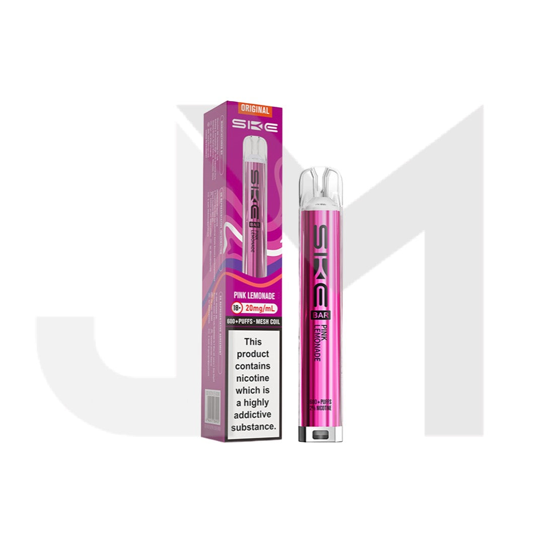 20mg SKE Bar 600 Rechargeable Prefilled Pod Vape Kit