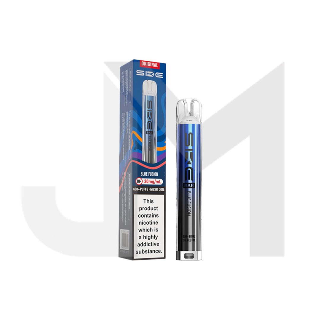 20mg SKE Bar 600 Rechargeable Prefilled Pod Vape Kit