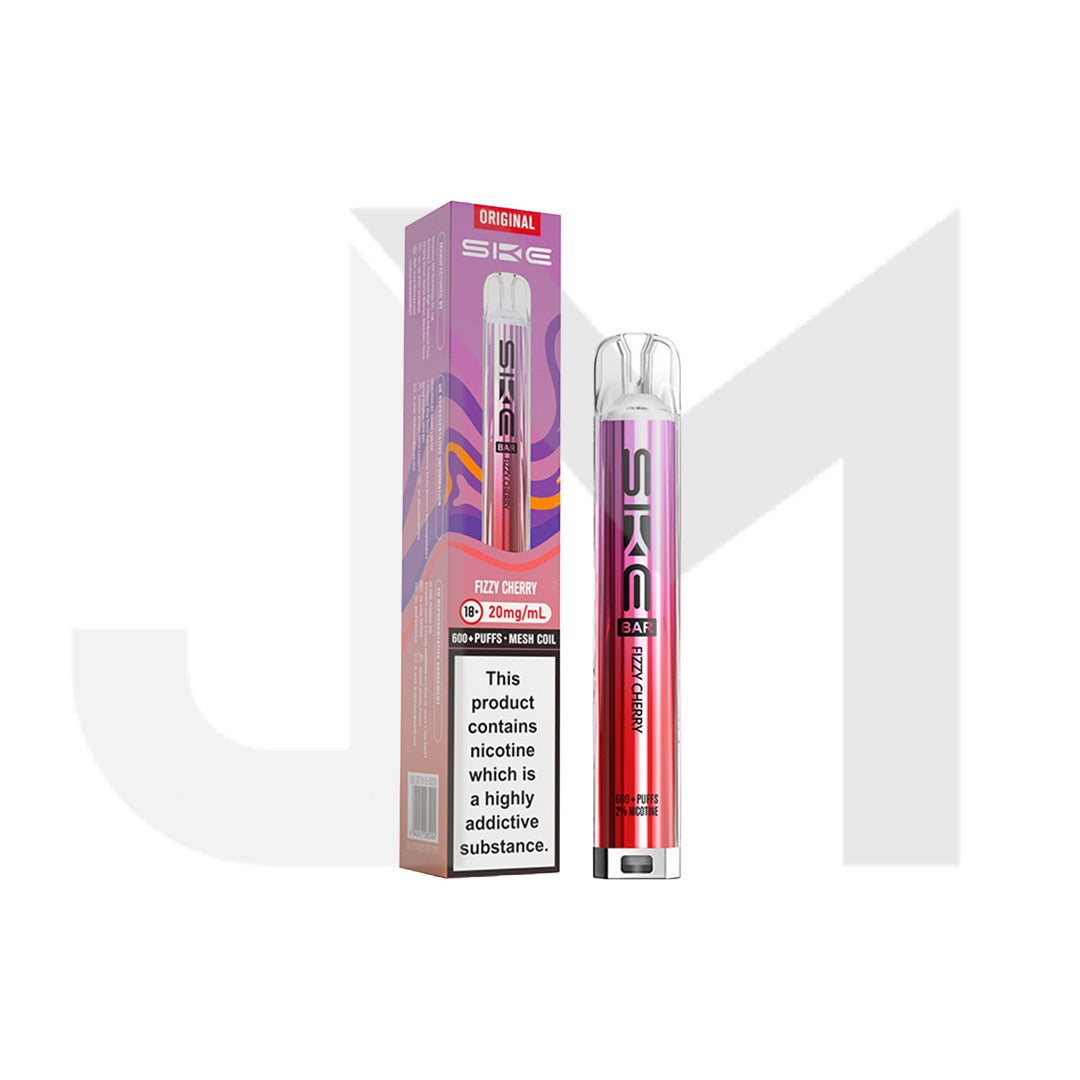 20mg SKE Bar 600 Rechargeable Prefilled Pod Vape Kit