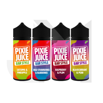 0mg Pixie Juice Bar Style 100ml Shortfill (50VG/50PG)