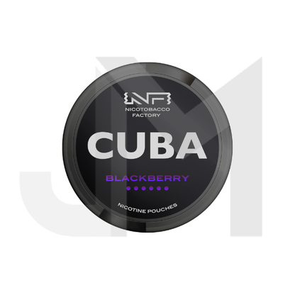 43mg CUBA Black Nicotine Pouches - 25 Pouches