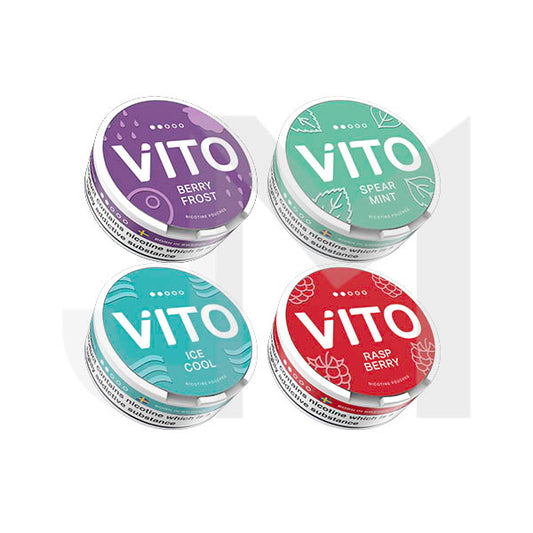 6mg VITO Nicotine Pouches - 20 Pouches