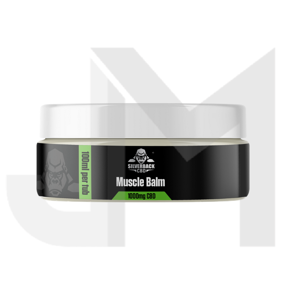Silverback CBD 1000mg Muscle Rub
