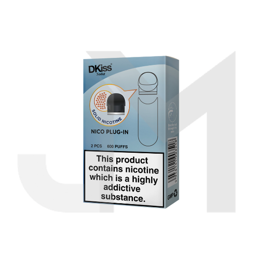 20mg Dkiss Solid Nico Plug-In 600 Puffs