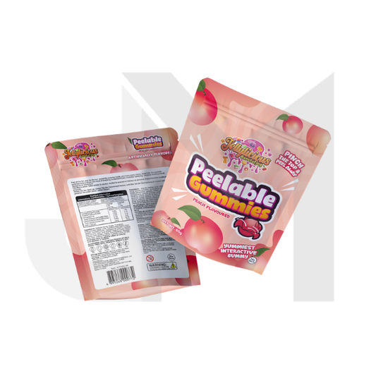 Jellylicious Peelable Peach Gummies