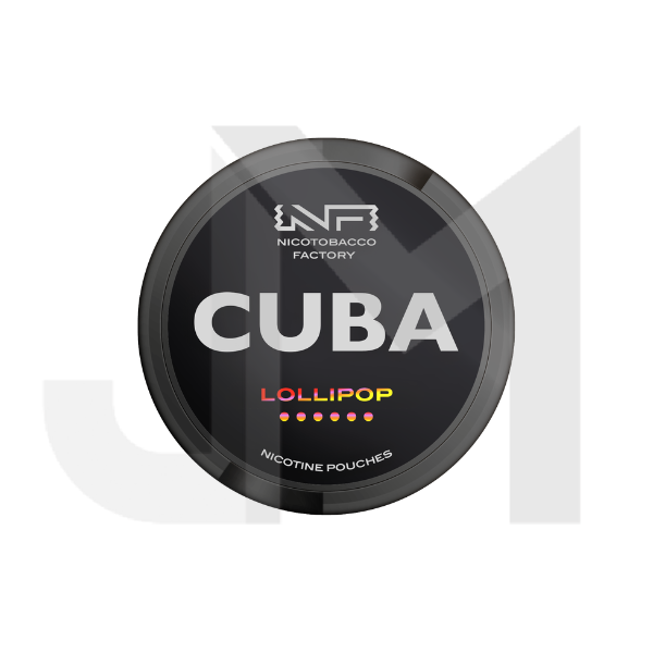 43mg CUBA Black Nicotine Pouches - 25 Pouches