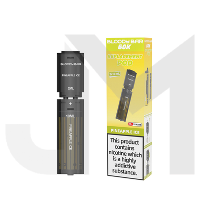 20mg Bloody Bar 60K Prefilled Pods 60000 Puffs