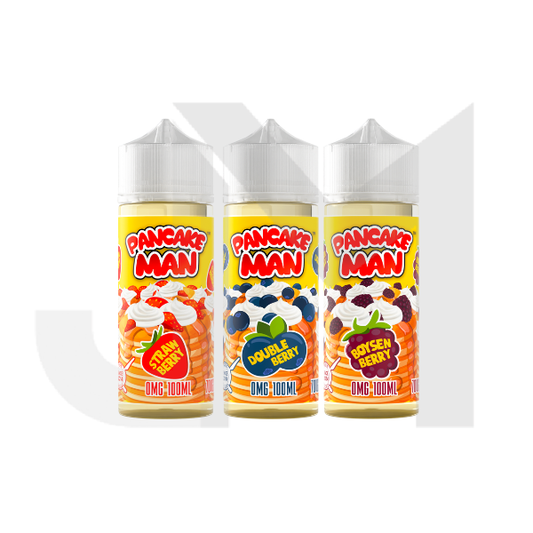 0mg Pancake Man 100ml Shortfill (70VG/30PG)