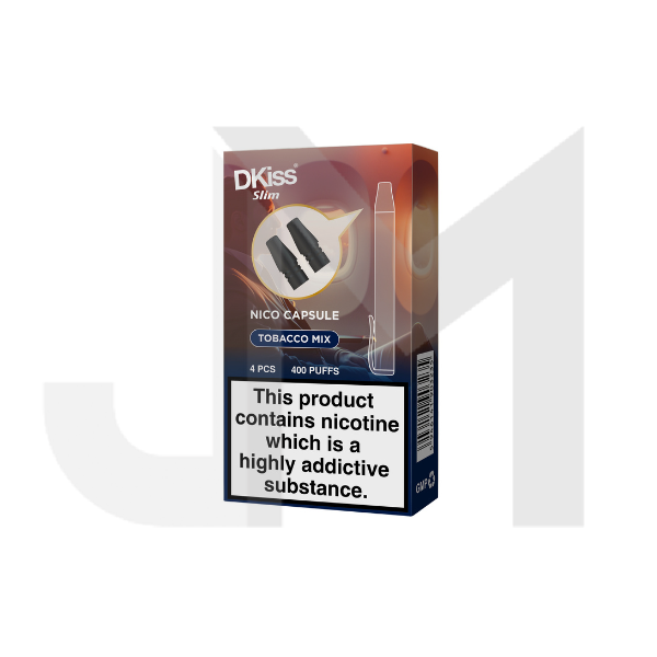 20mg Dkiss Slim Nico Capsule 400 Puffs