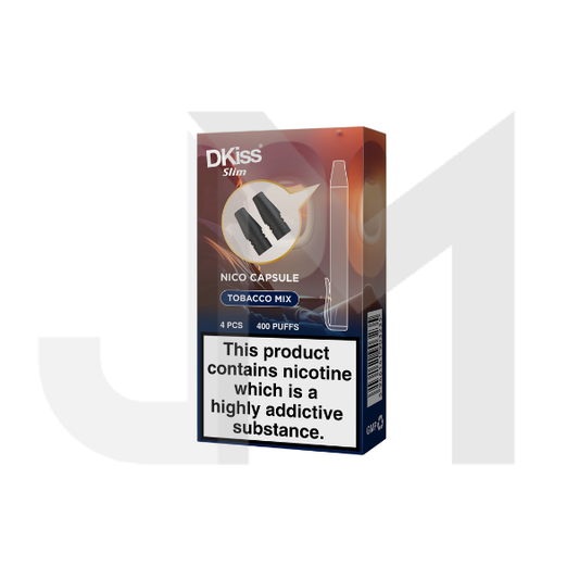 20mg Dkiss Slim Nico Capsule 400 Puffs