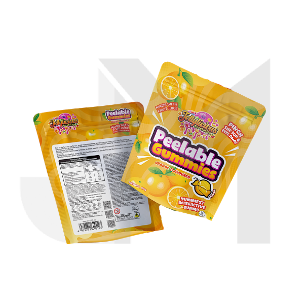Jellylicious Peelable Orange Gummies