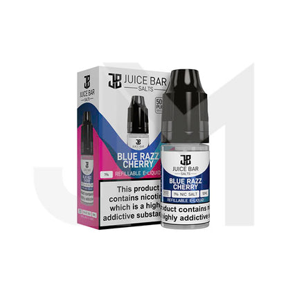 10mg Juice Bar Salts 10ml Nic Salts - Pack Of 5 (50VG/50PG)