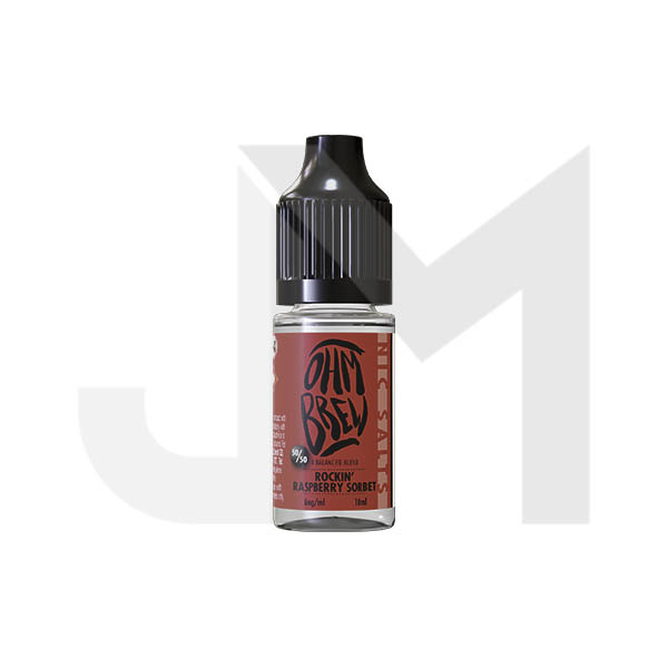 18mg Ohm Brew Balanced Blend 10ml Nic Salts (50VG/50PG)
