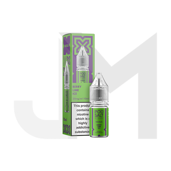 10mg Pod Salt Nexus 10ml Nic Salt (50VG/50PG)