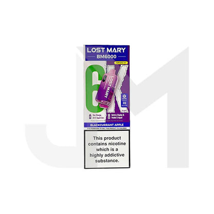 20mg LOST MARY BM6000 Refillable Pod Kit - 6000 Puffs