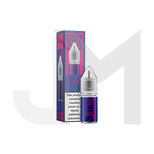 10mg Pod Salt Nexus 10ml Nic Salt (50VG/50PG)