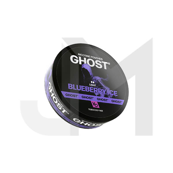 6mg Ghost Light Nicotine Pouches - 20 Pouches