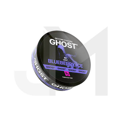 6mg Ghost Light Nicotine Pouches - 20 Pouches