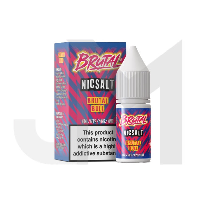 10mg Just Juice Brutal Drinks 10ml Nic Salt (40VG/60PG)