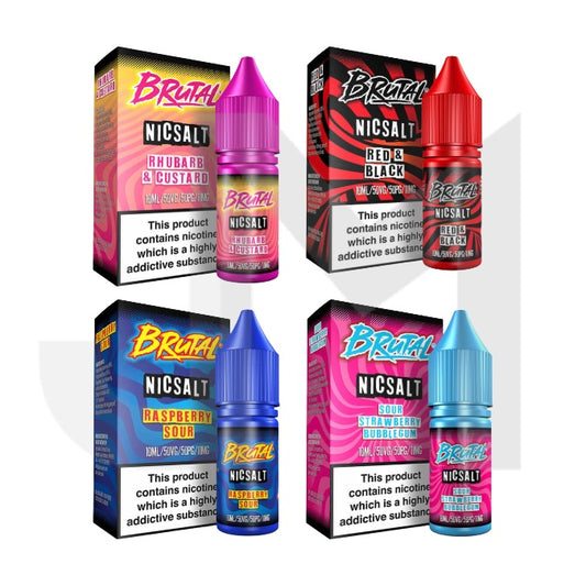 11mg Just Juice Brutal Drinks 10ml Nic Salt (50VG/50PG)