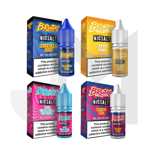 20mg Just Juice Brutal Drinks 10ml Nic Salt (50VG/50PG)
