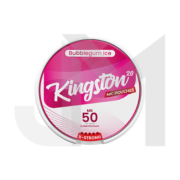 50mg Kingston Nicotine Pouches - 20 Pouches