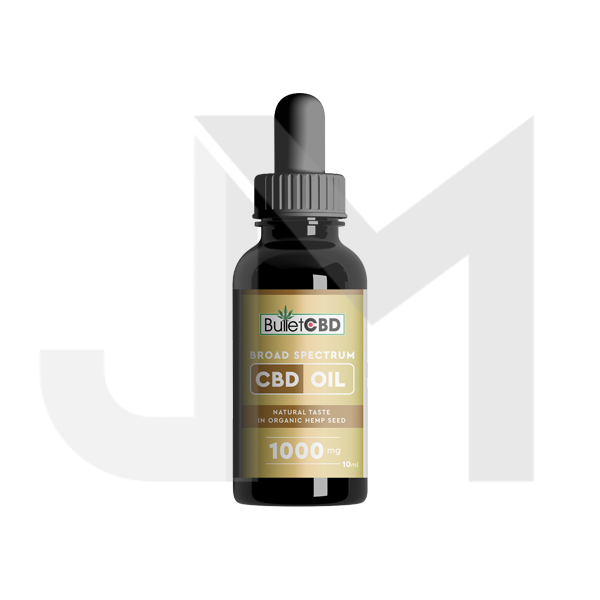 Bullet CBD 1000mg Broad Spectrum CBD Oil - 10ml