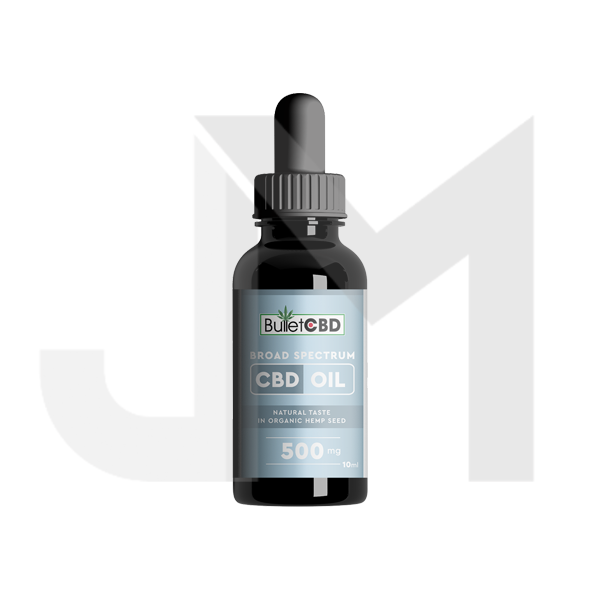 Bullet CBD 500mg Broad Spectrum CBD Oil - 10ml