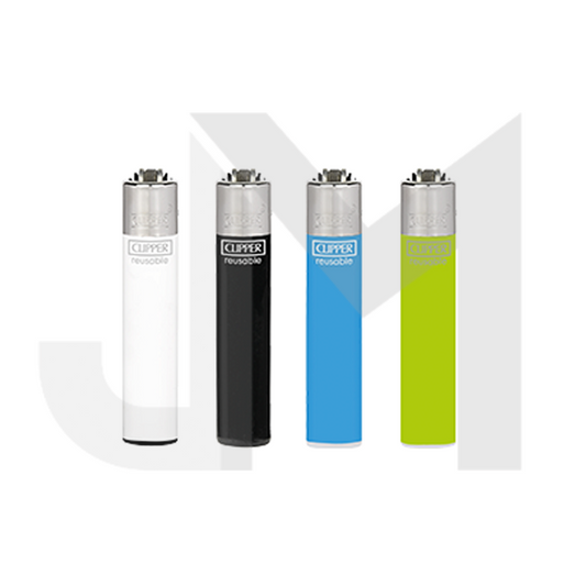 40 Clipper D48 CP21RH Classic Flint Assorted Colours Lighters - CB1A0001UKH