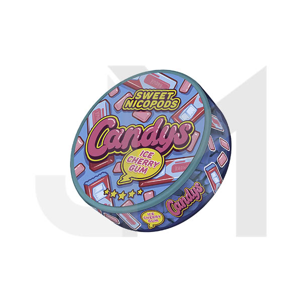 46.9mg Candys Slim Nicotine Pouches - 20 Pouches