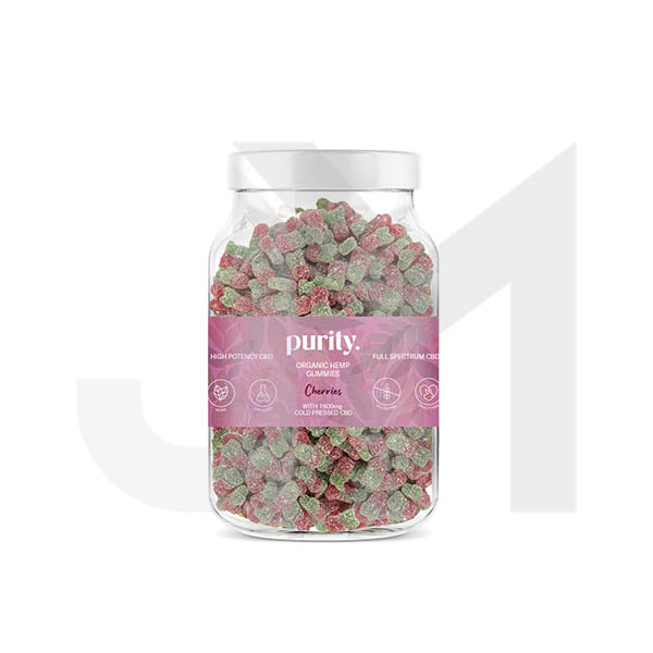 Purity 1600mg Full-Spectrum CBD Vegan Gummies 400g