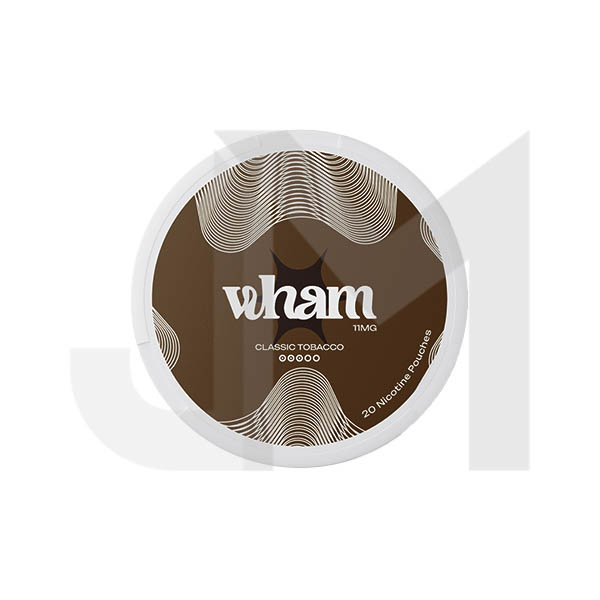 11mg Wham Regular Nicotine Pouch - 20 Pouches