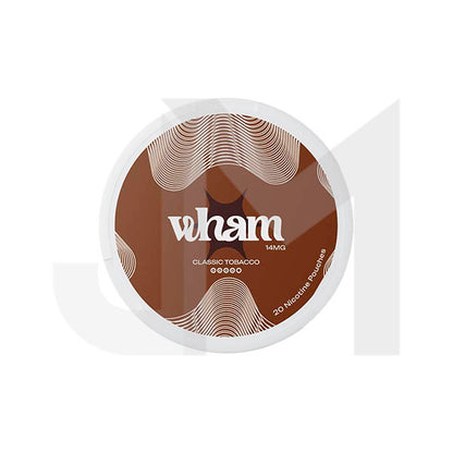14mg Wham Regular Nicotine Pouch - 20 Pouches