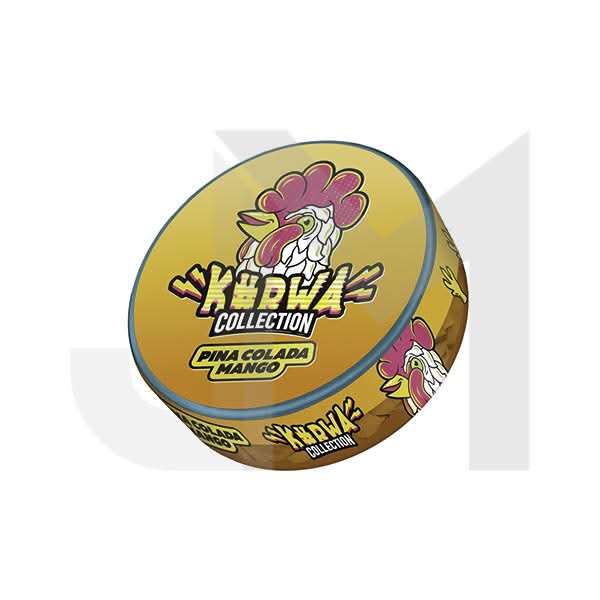 16mg Kurwa Collection Nicotine Pouches - 20 Pouches