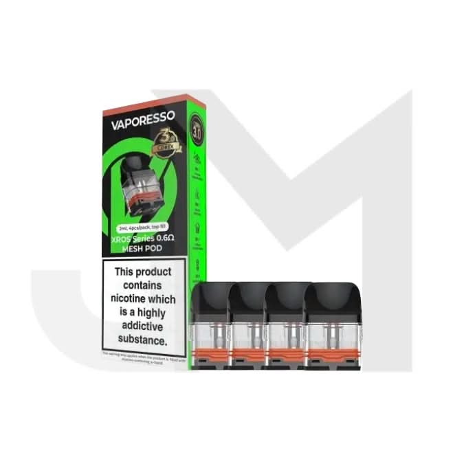 Vaporesso Corex 3.0 Replacement Pods 2ml (0.6Ohm/0.8Ohm/1.2Ohm)