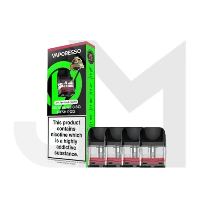 Vaporesso Corex 3.0 Replacement Pods 2ml (0.6Ohm/0.8Ohm/1.2Ohm)