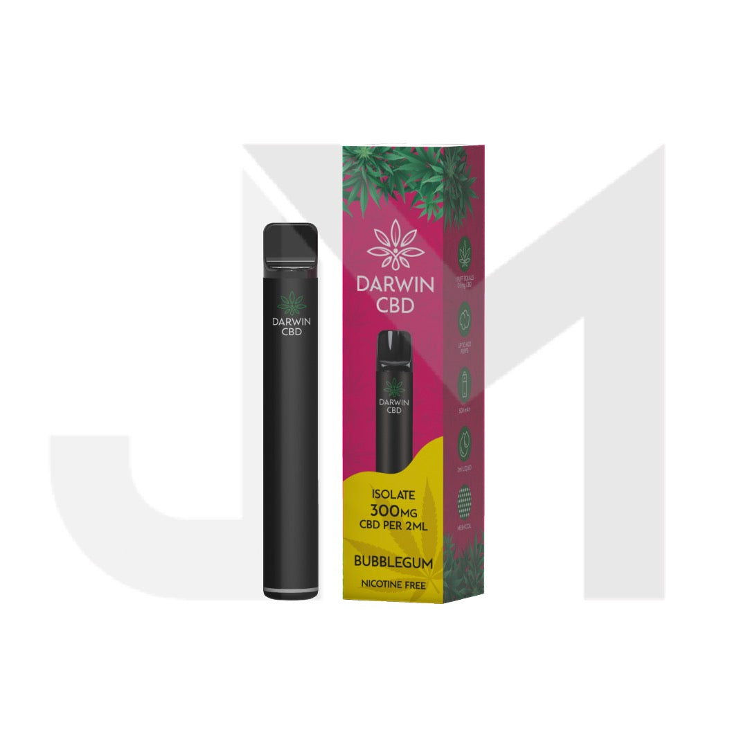 300mg Darwin CBD Prefilled Pod Vape Kit 600 Puffs