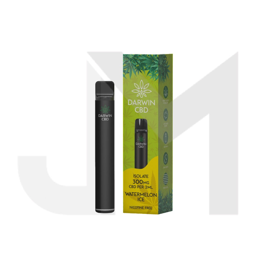 300mg Darwin CBD Prefilled Pod Vape Kit 600 Puffs