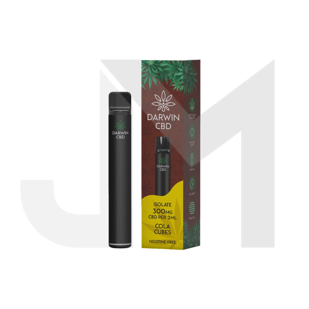 300mg Darwin CBD Prefilled Pod Vape Kit 600 Puffs