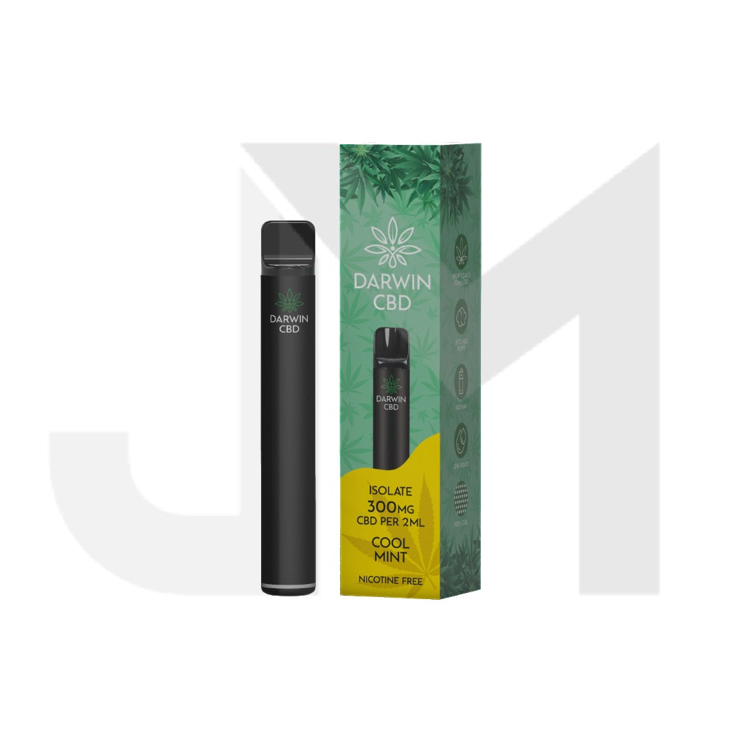 300mg Darwin CBD Prefilled Pod Vape Kit 600 Puffs