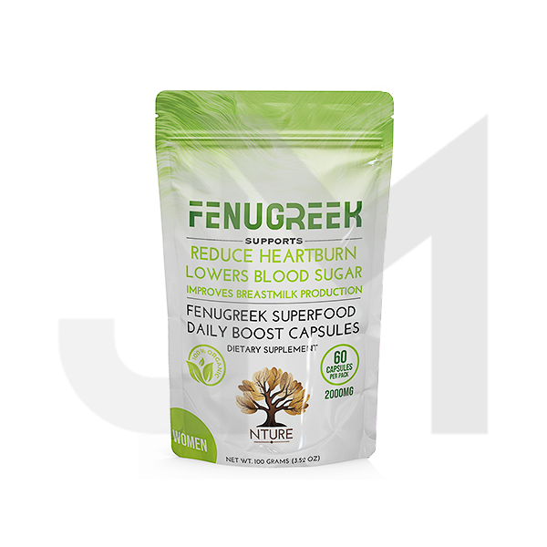 NTURE 2000mg Fenugreek Womens Capsules - 60 Caps