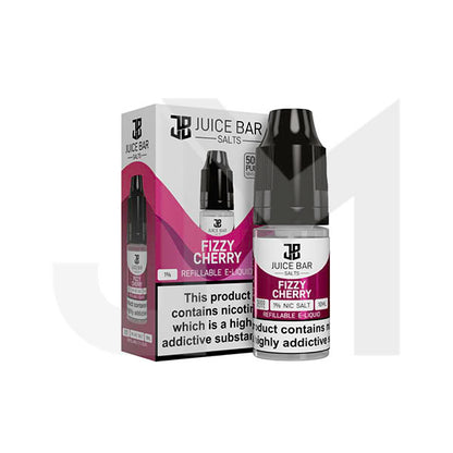 10mg Juice Bar Salts 10ml Nic Salts - Pack Of 5 (50VG/50PG)