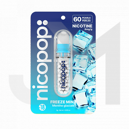 Nicopop 8mg Nicotine Pearls - 60 Pearls